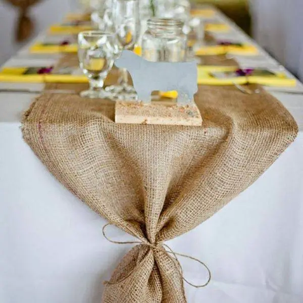 Burlap Table Runners