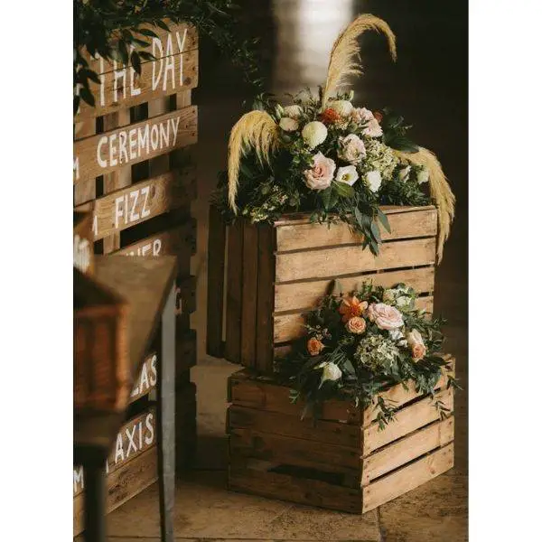 Wooden Crate Decor