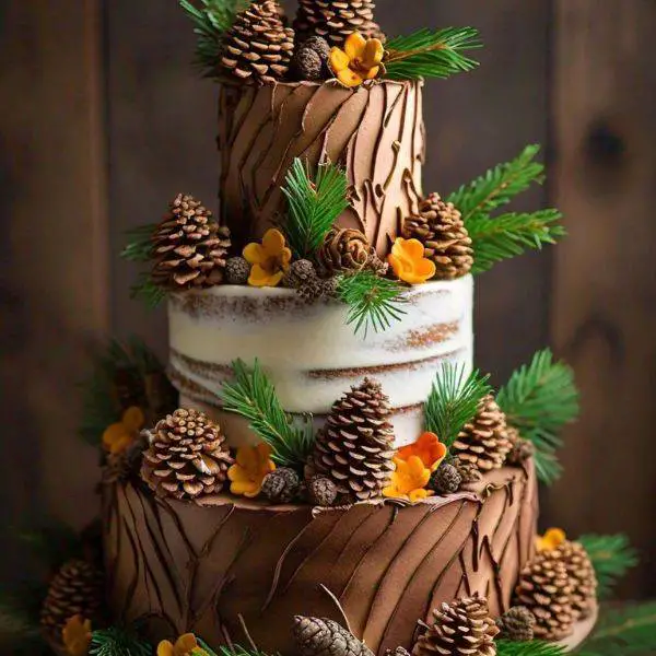 Pinecone & Evergreen Decor