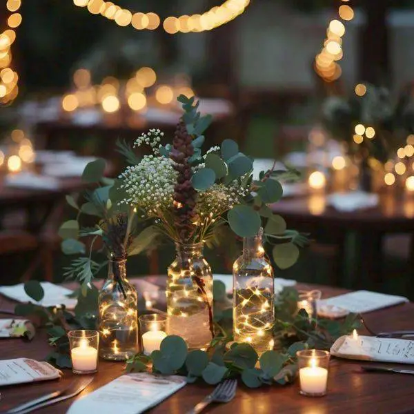 Twinkle Lights and Greenery