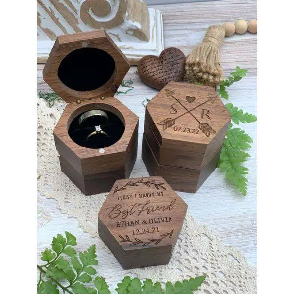 Wooden Ring Box