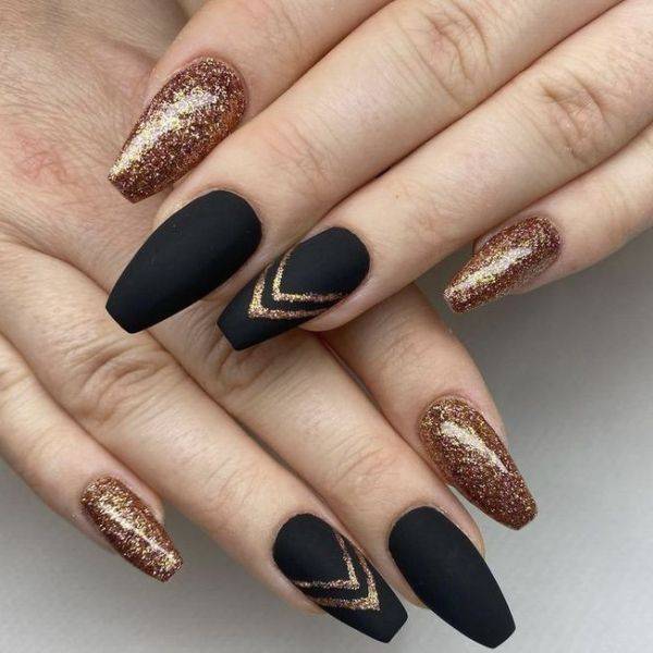  Black and Rose Gold