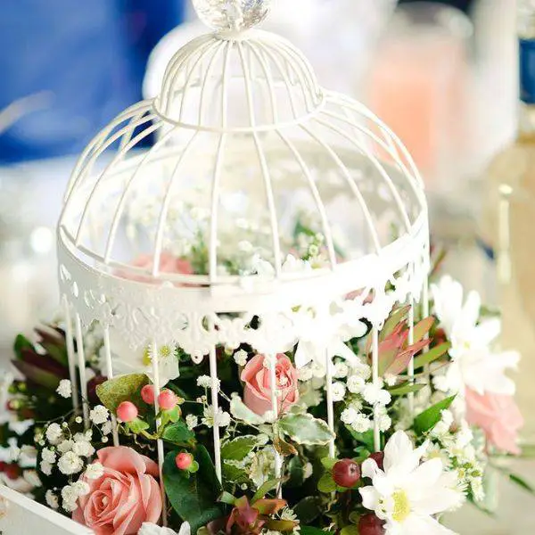  Rustic Birdcages with Ivy