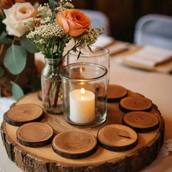 Rustic Wooden Coasters