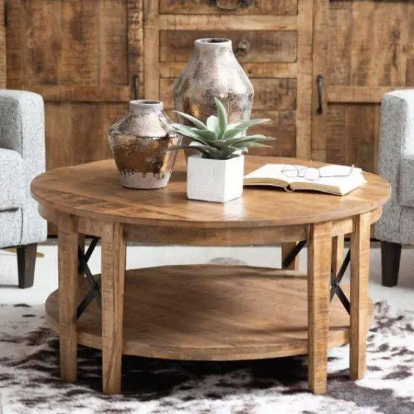 . Farmhouse Coffee Table