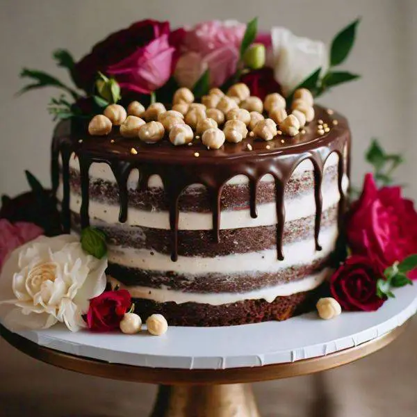 Hazelnut & Chocolate Cake