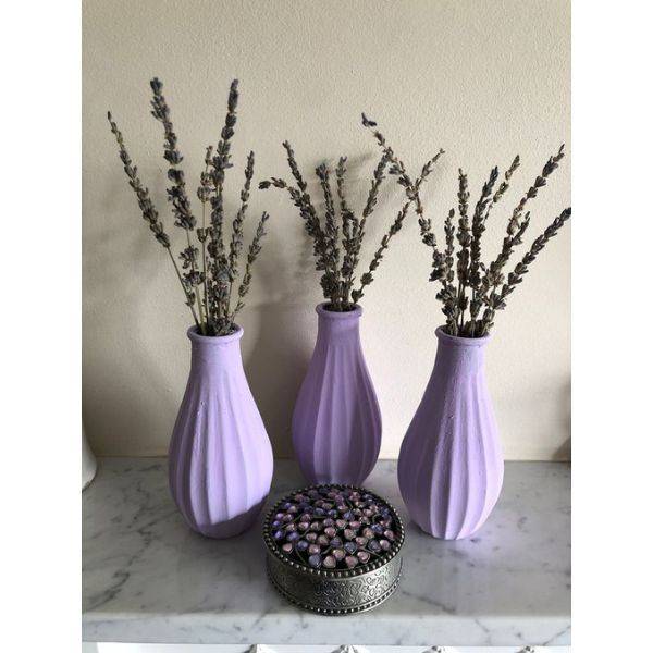 Purple Decorative Vases