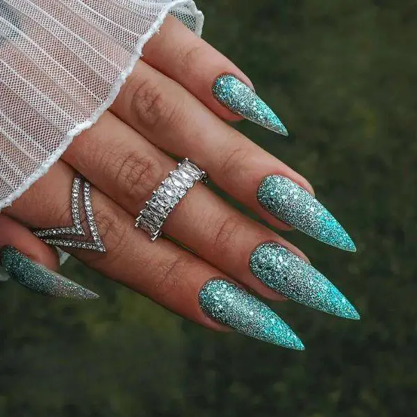 . Very Long Stiletto Nails