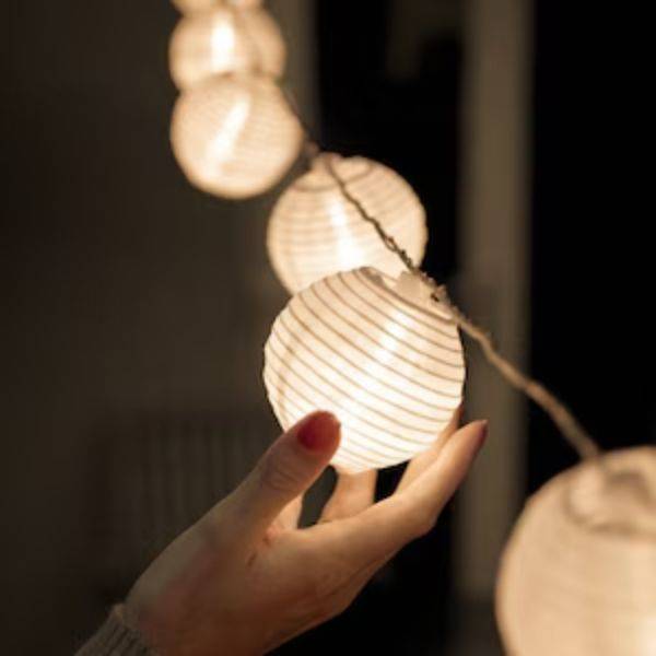 Paper Lantern String Lights