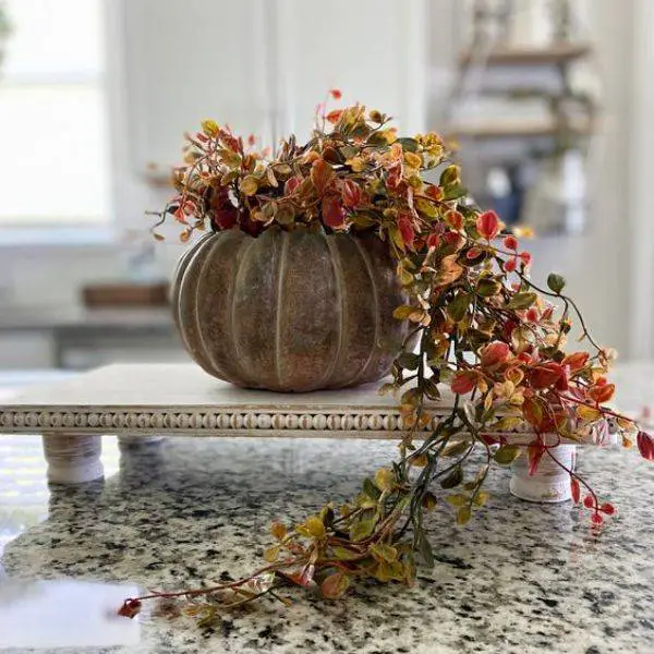 Pumpkin and Vine Centerpieces