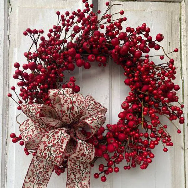 Cranberry Wreaths