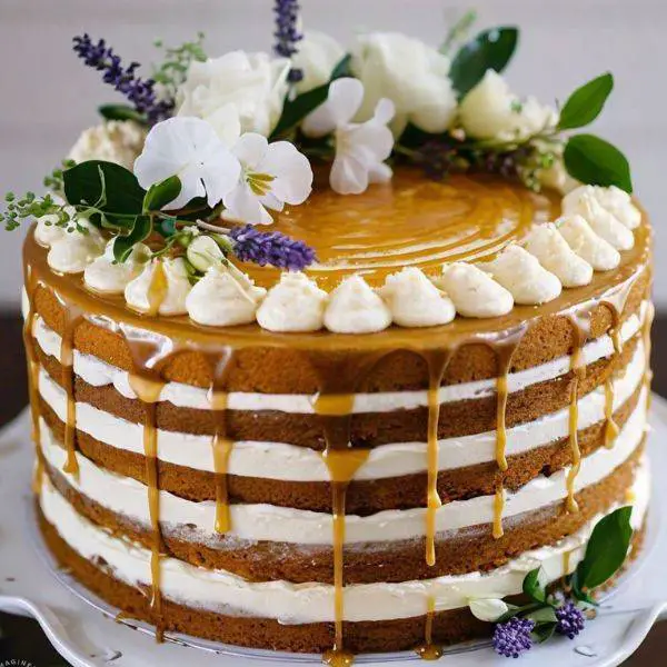 honey & Lavender Cake