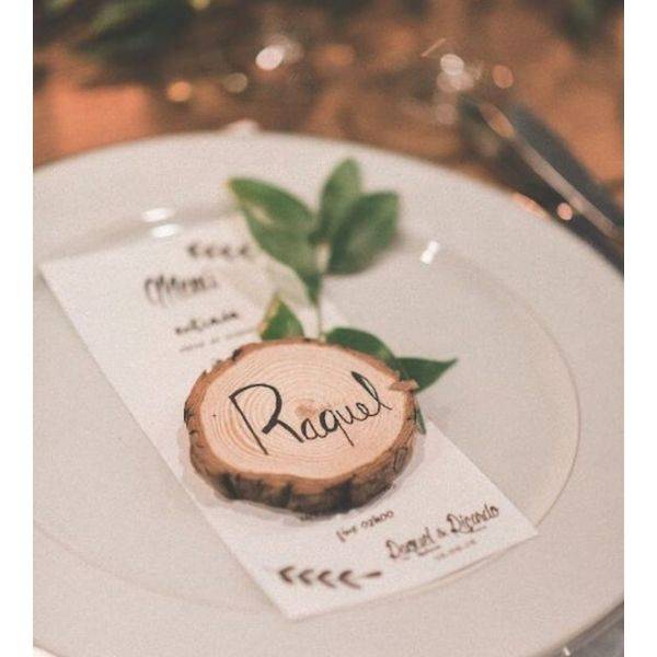 Wooden Slice Place Cards