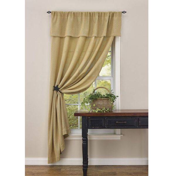 Burlap Curtains