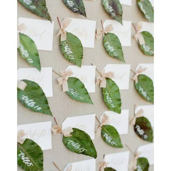 Rustic Escort Cards