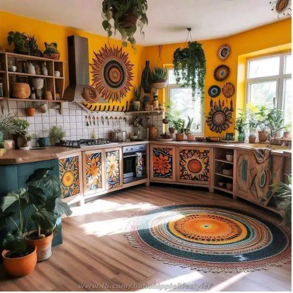  Hand-Painted Cabinets