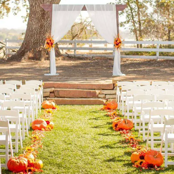 Pumpkin Aisle Markers