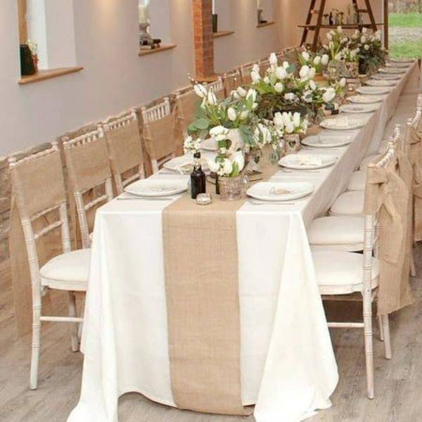 Burlap Table Runners