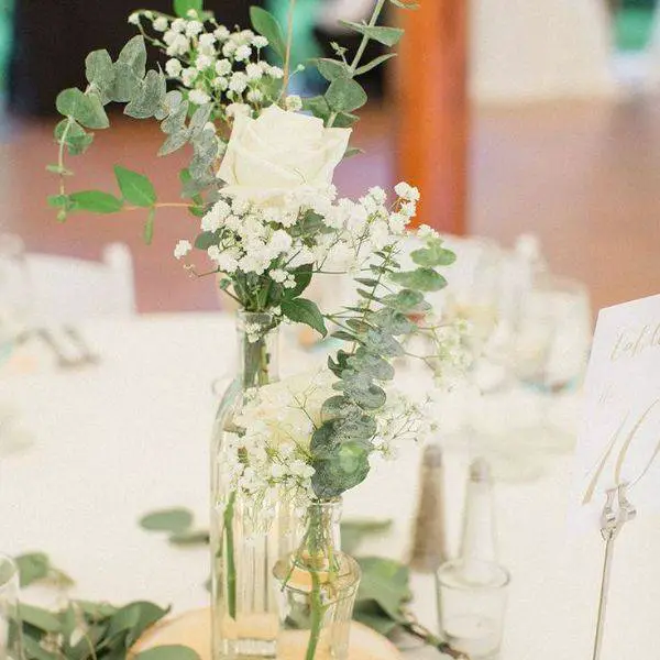 Simple Eucalyptus and Baby's Breath