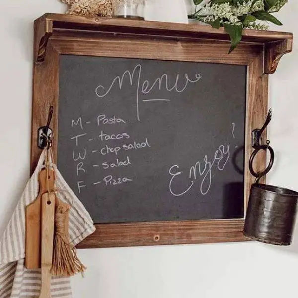 Rustic Chalkboard Signs