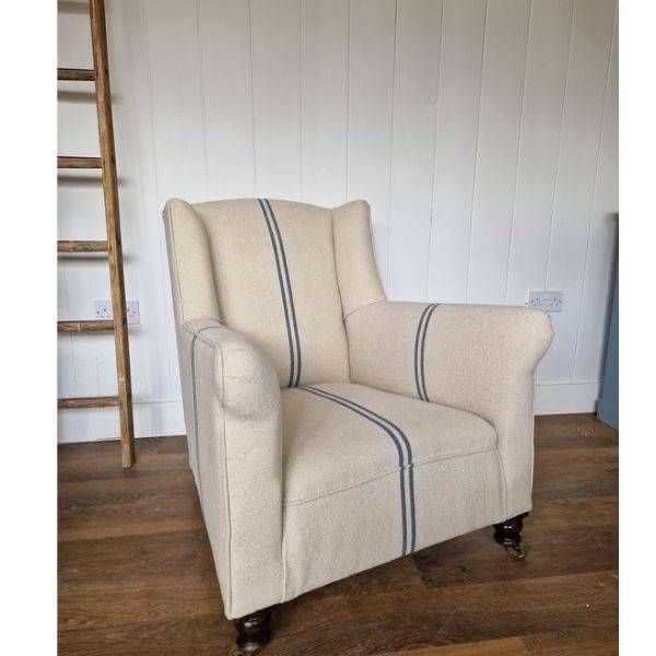 Grain Sack Upholstery