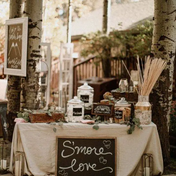 DIY S’mores Station