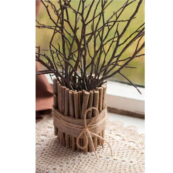  DIY Twig Vase