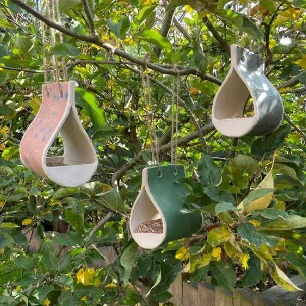  Clay Bird Feeder