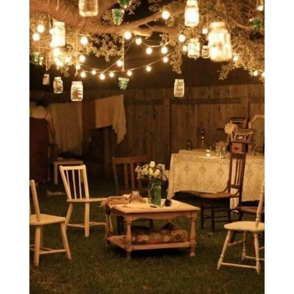  Hanging Mason Jar Lights