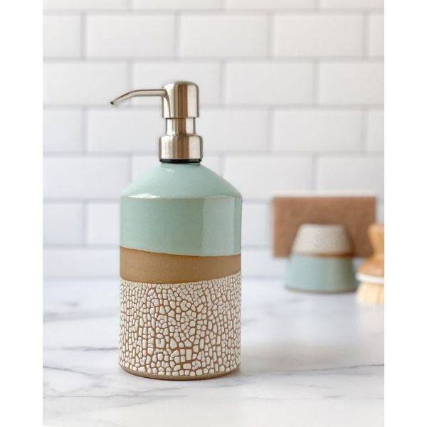 Clay Soap Dispenser