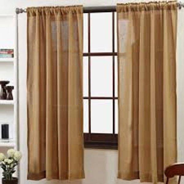  Burlap Curtains