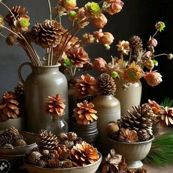 Pinecone Bouquets