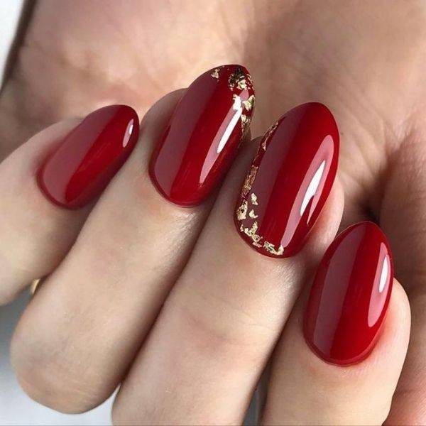 Red and Gold Accents