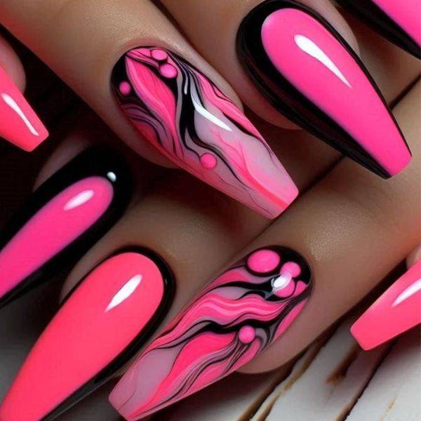 Neon Pink Pop