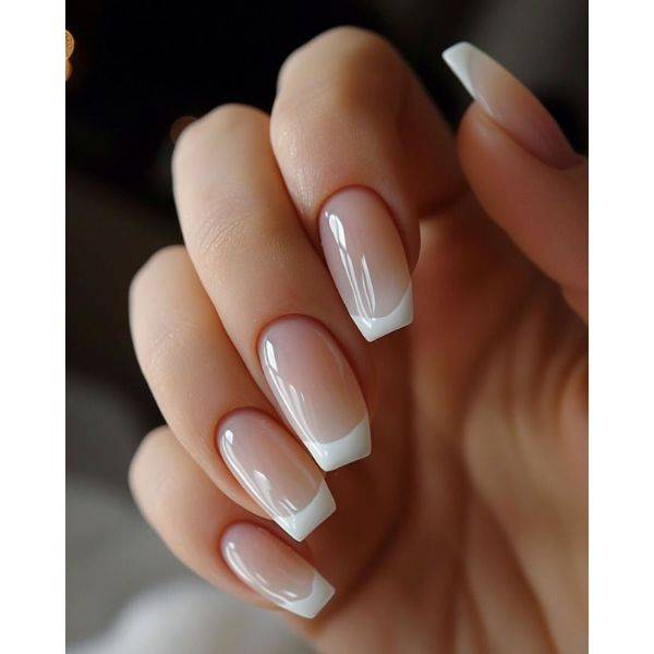 French Tip with a Twist
