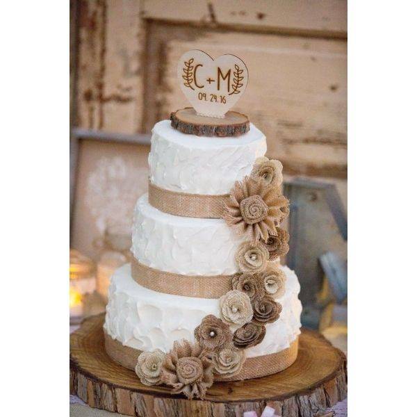 Rustic Cake Toppers