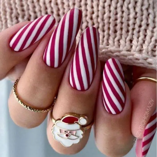 Red and White Candy Cane