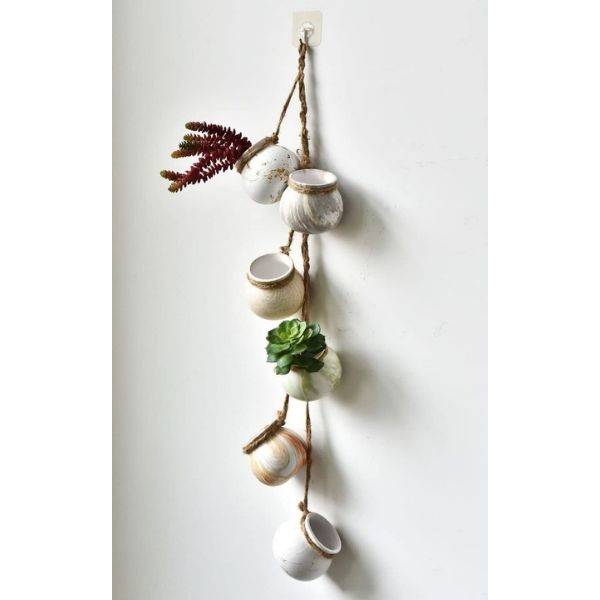 Clay Hanging Planter