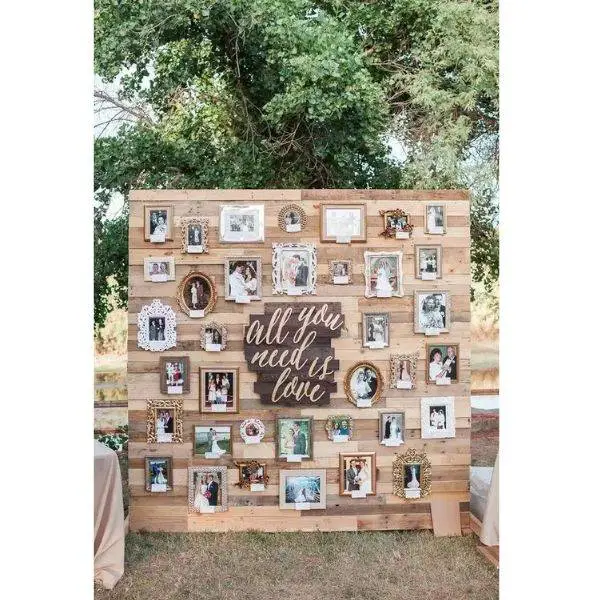  Rustic Photo Display