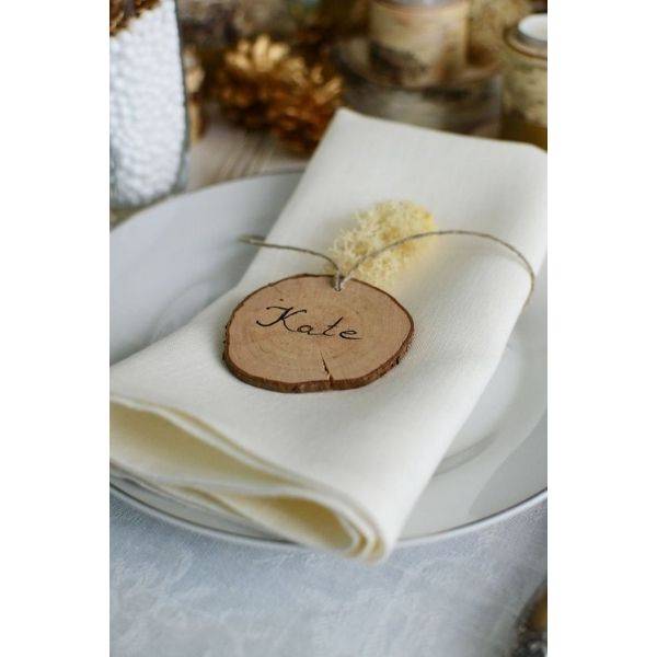 Wooden Name Cards