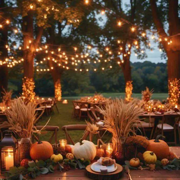 Harvest-Inspired Centerpieces