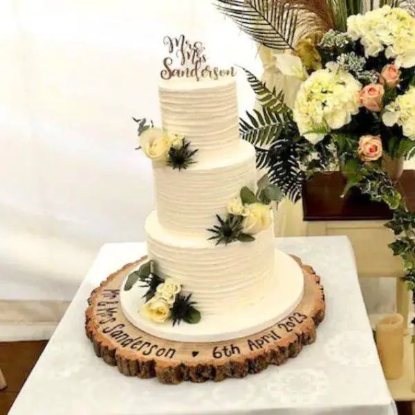 Wooden Cake Stand