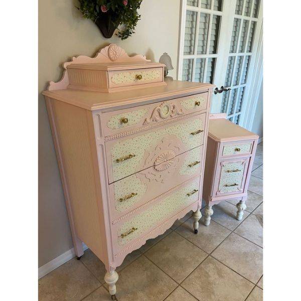 Pink Painted Furniture