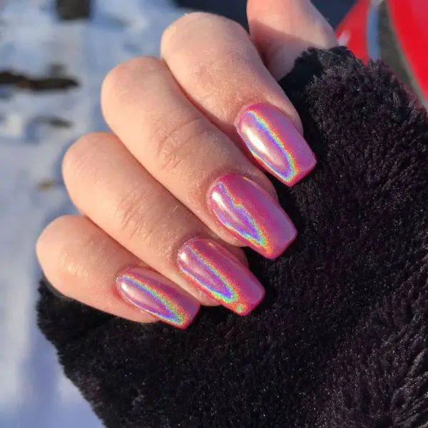 Pink Holographic