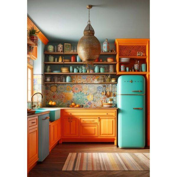 Colorful Cabinetry