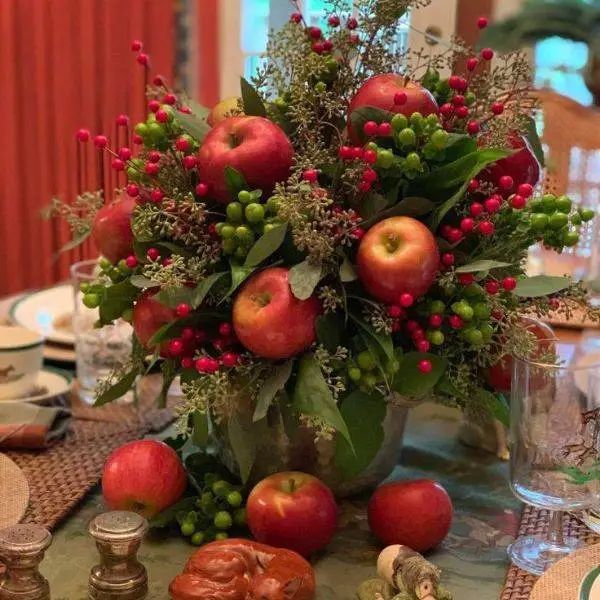  Apple and Berry Arrangements