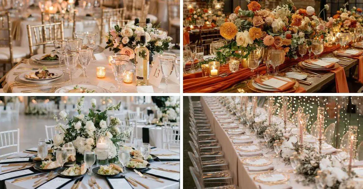 Autumn Wedding Reception