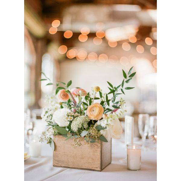 Rustic Crates with Seasonal Produce