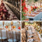 stunning fall wedding centerpieces for long tables