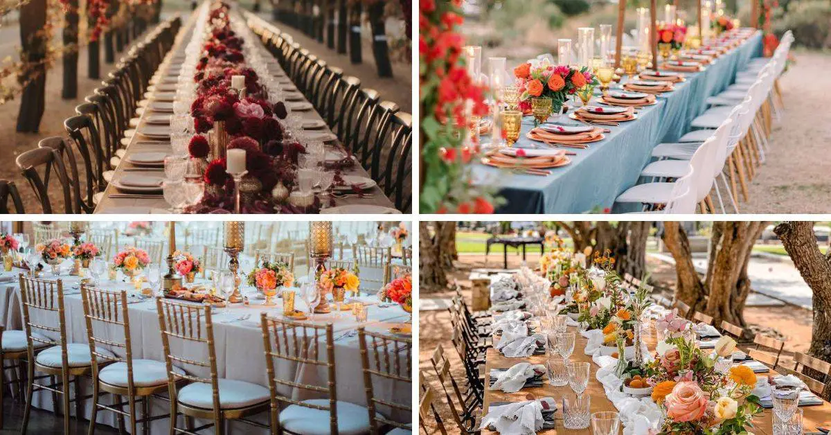 stunning fall wedding centerpieces for long tables